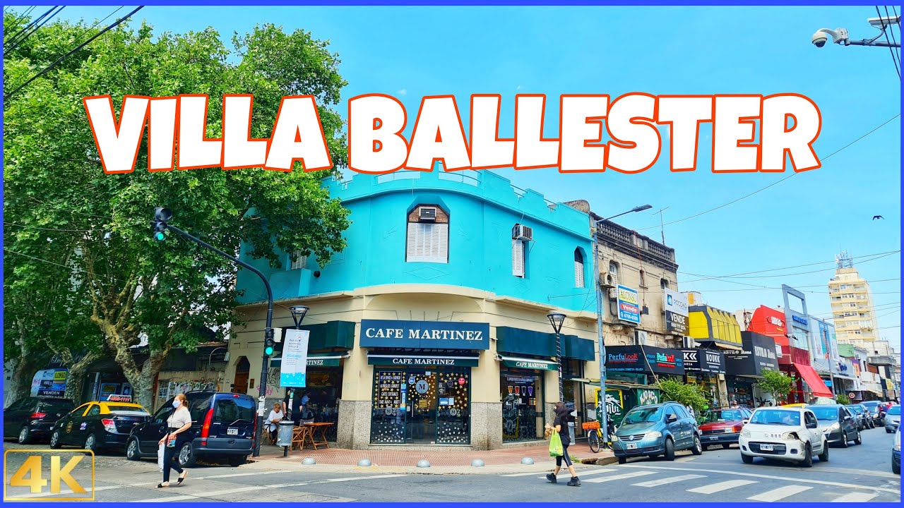 【4K】Villa Ballester, Un RECORRIDO por sus CALLES - BUENOS AIRES Video Vlog 4K.