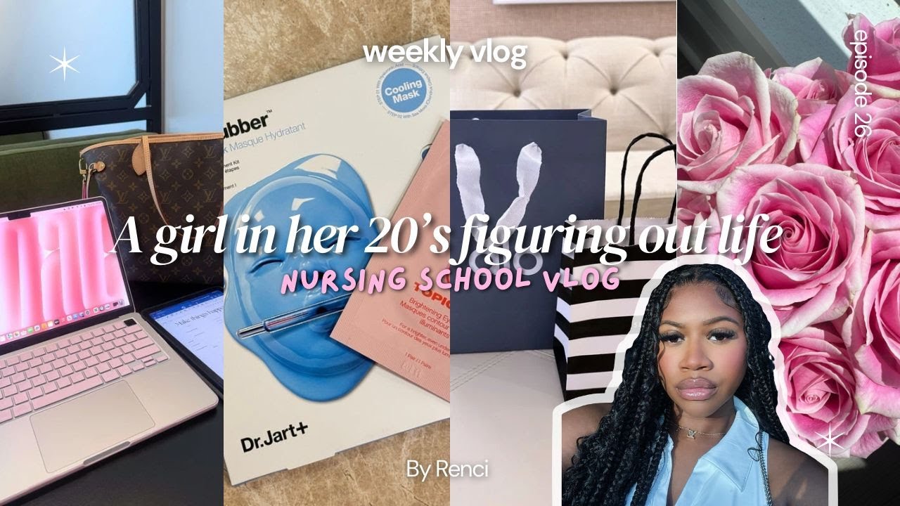 WEEKLY VLOG: *as a nursing student* | study sessions, final clinical, sephora, alo, quizzes + MORE