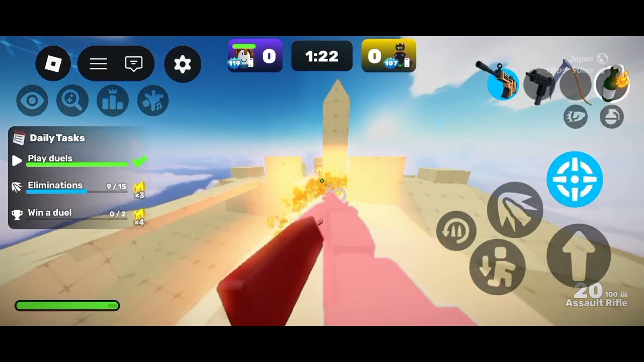 玩rivals：）btw 去订阅他 @thegravityman123 