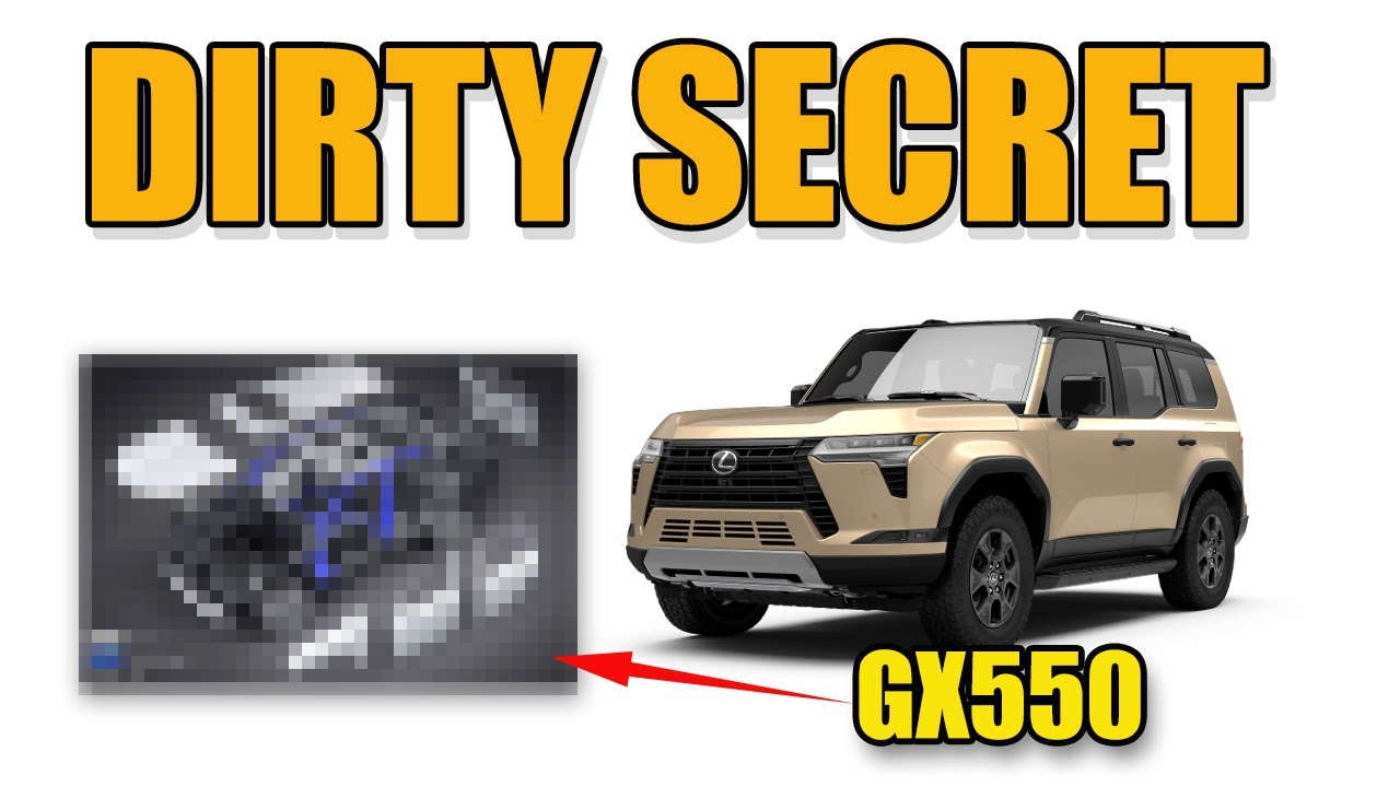 Very Sneaky: Lexus is Hiding GX550 Secrets
