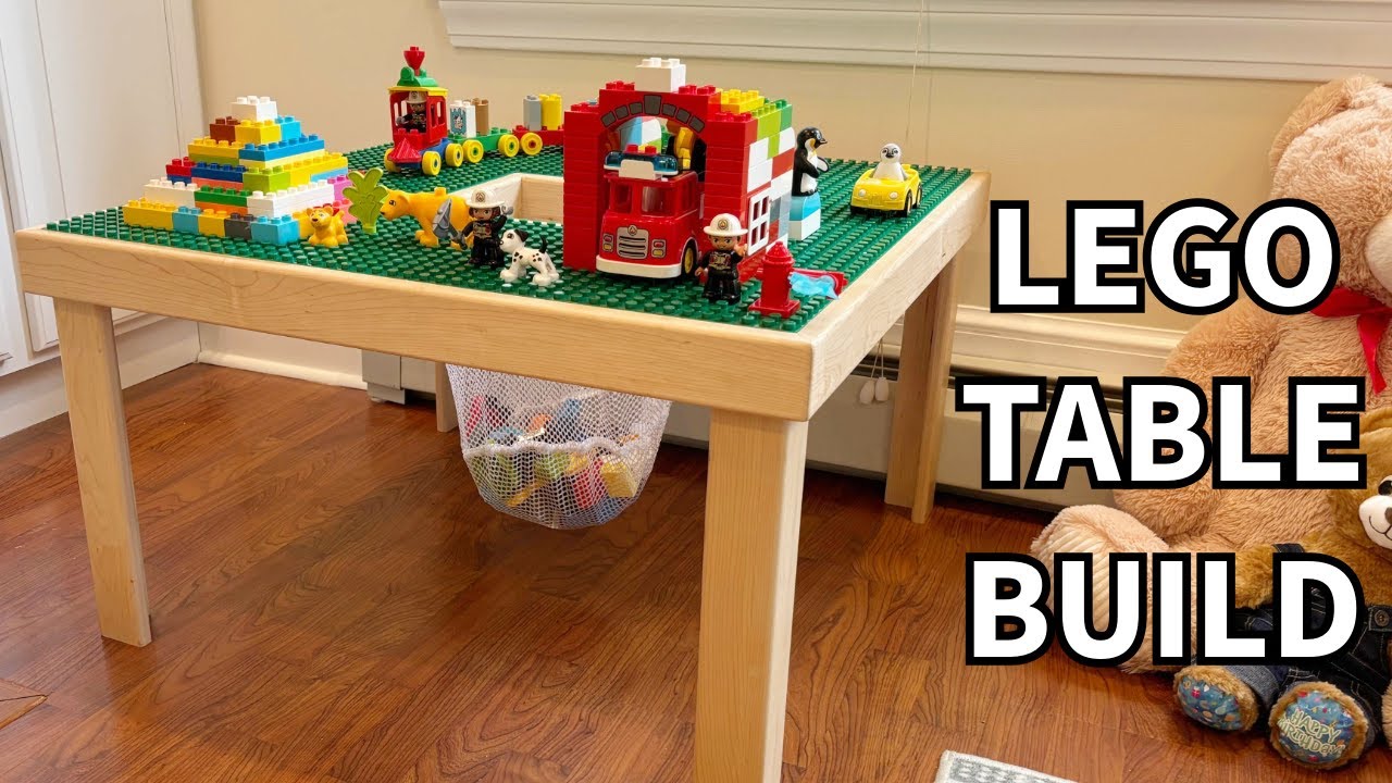 Duplo LEGO Table - With Built-In Storage