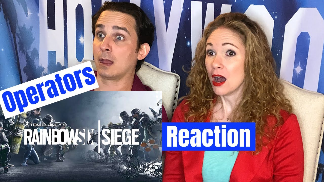 Rainbow Six Siege All Operators Reaction
