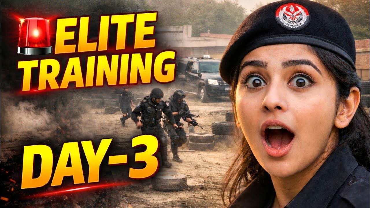 Elite Police Training Day 3 || Full Vlog 😱 || Live Training || Elite Police Lahore 