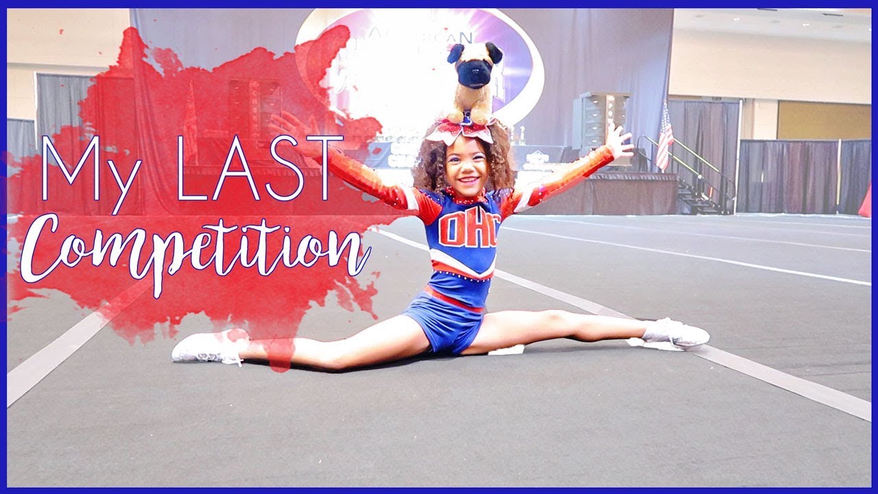 HER LAST ALL-STAR CHEER COMPETITION: CHEER VLOG 19