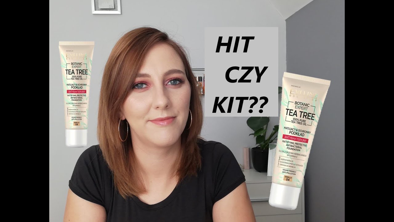 EVELINE TEA TREE🌿 NOWY MATUJĄCY PODKŁAD Z DROGERII | WARTO??🤔
