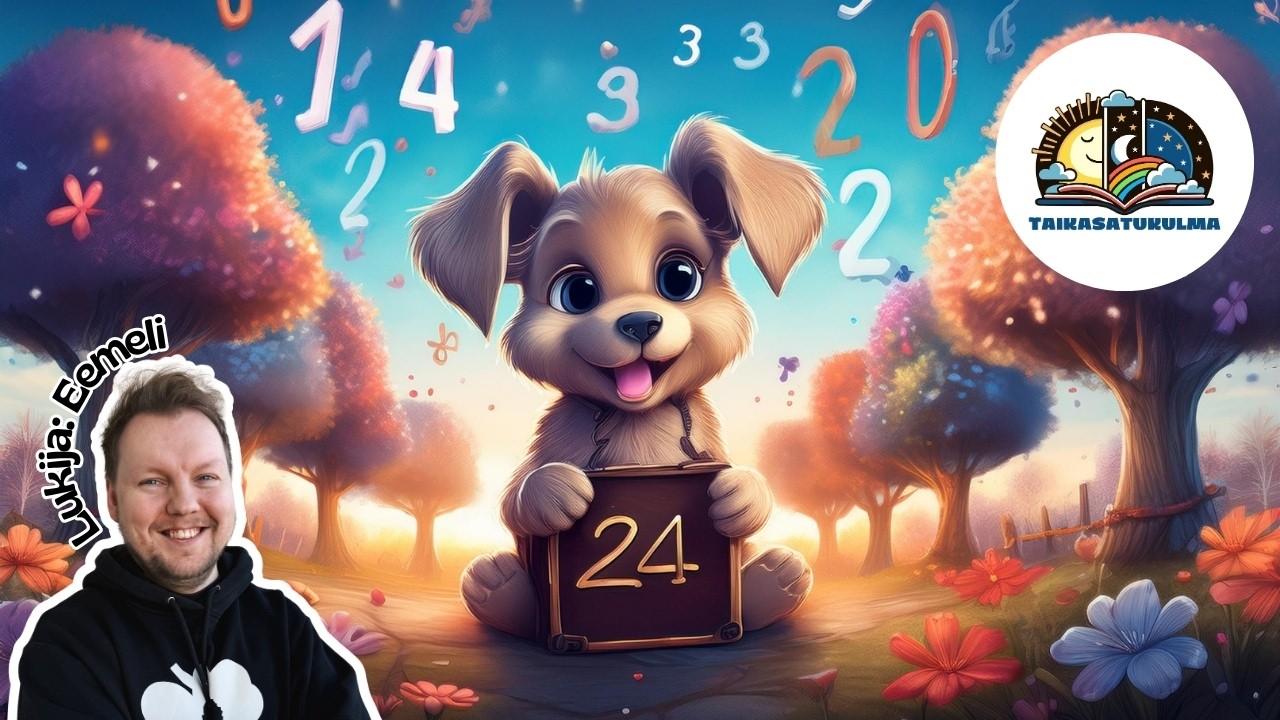 Iltasatuja lapsille: Kuisma koiran matematiikkaseikkailu
