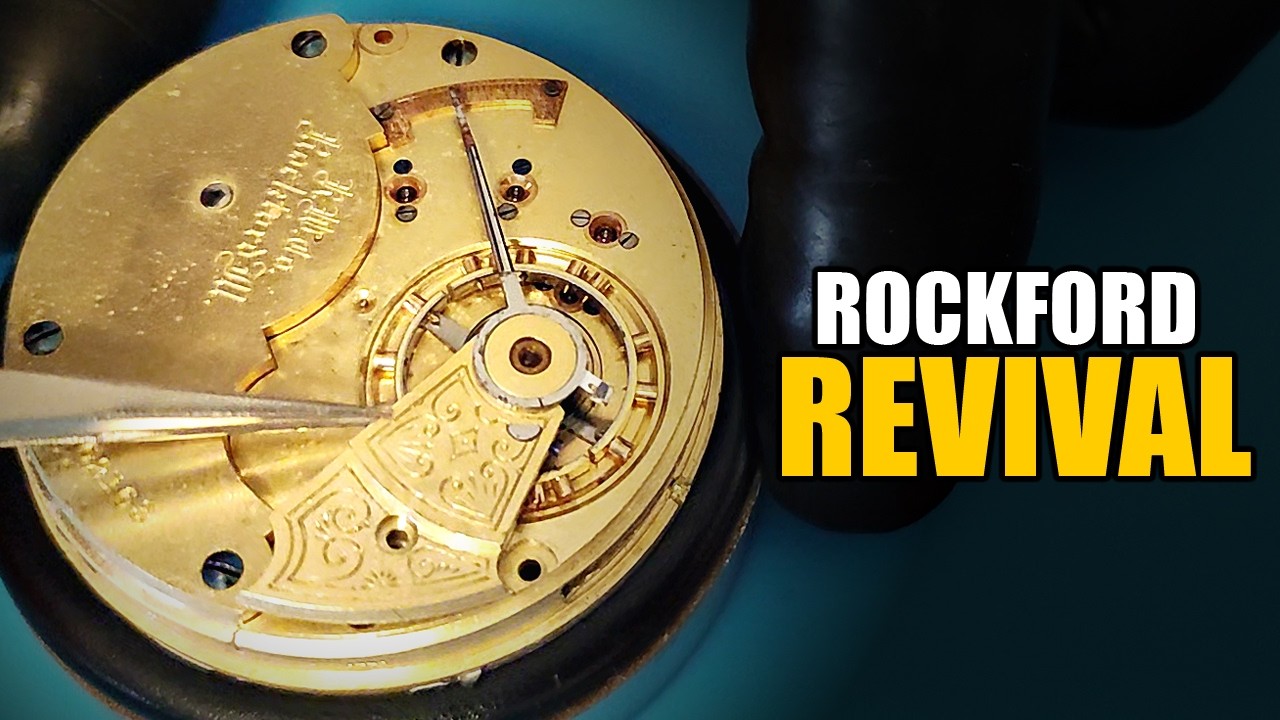 Step-by-Step Cleaning & Assembly: Vintage Rockford Movement Restoration (Part 2)