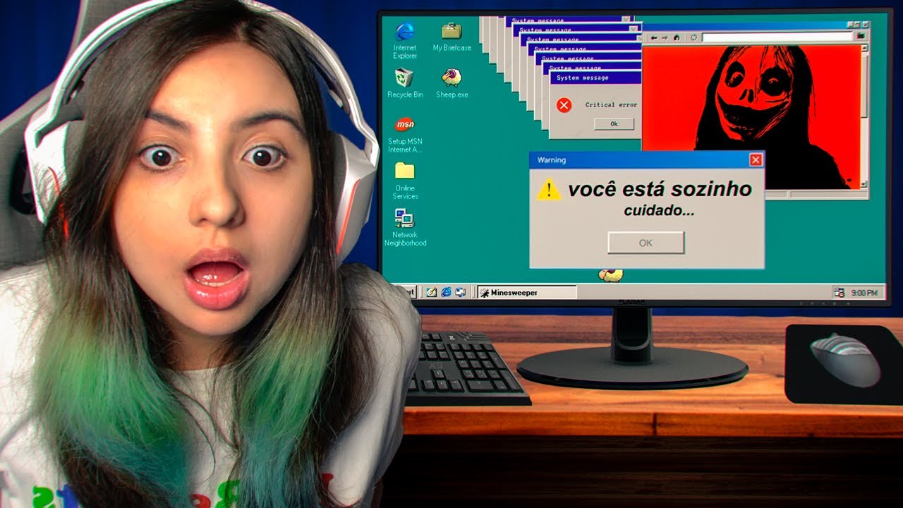 Comprei um computador usado...mas ele é de uma garota DESAPARECIDA...