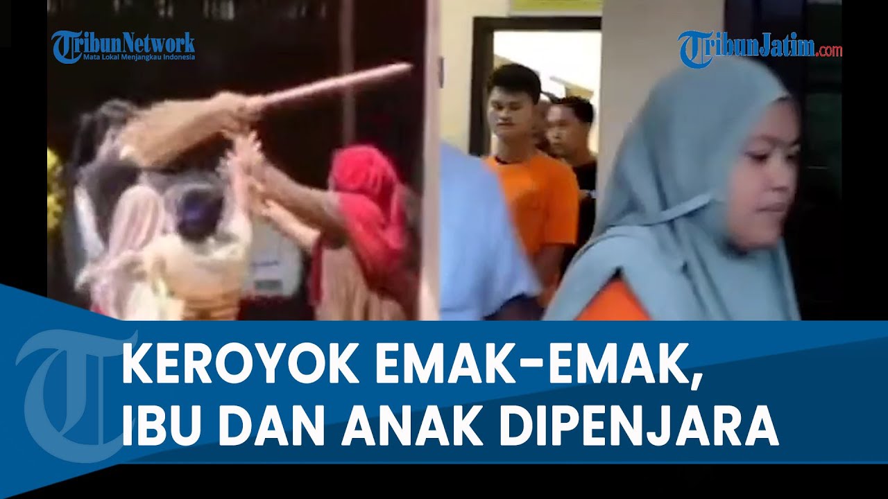 EMAK-EMAK DIKEROYOK DI BANGKALAN, Pelaku Ibu dan Anak Resmi Ditahan Polisi