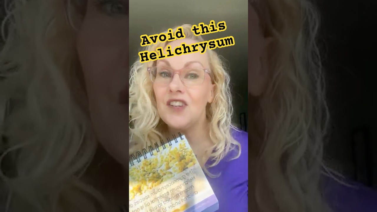 Avoid this #helichrysum #essentialoil