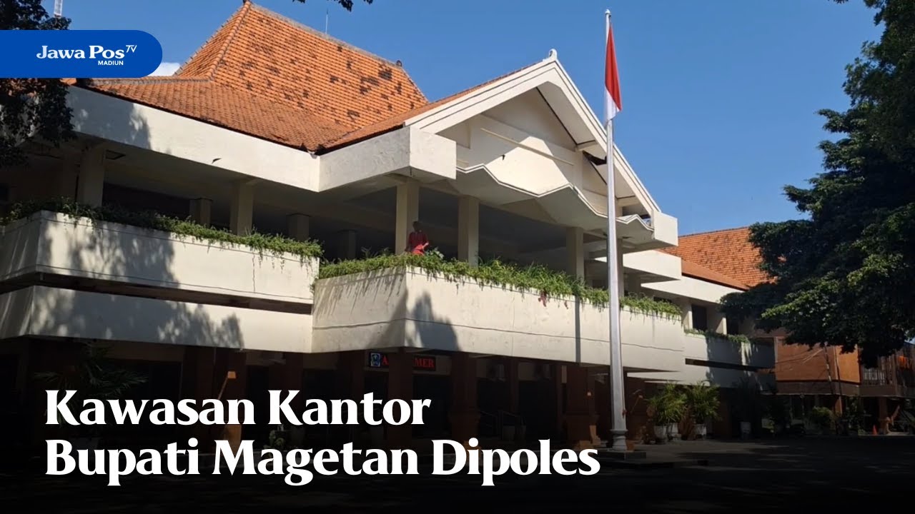 MAGETAN - Kawasan Kantor Bupati Magetan Dipoles