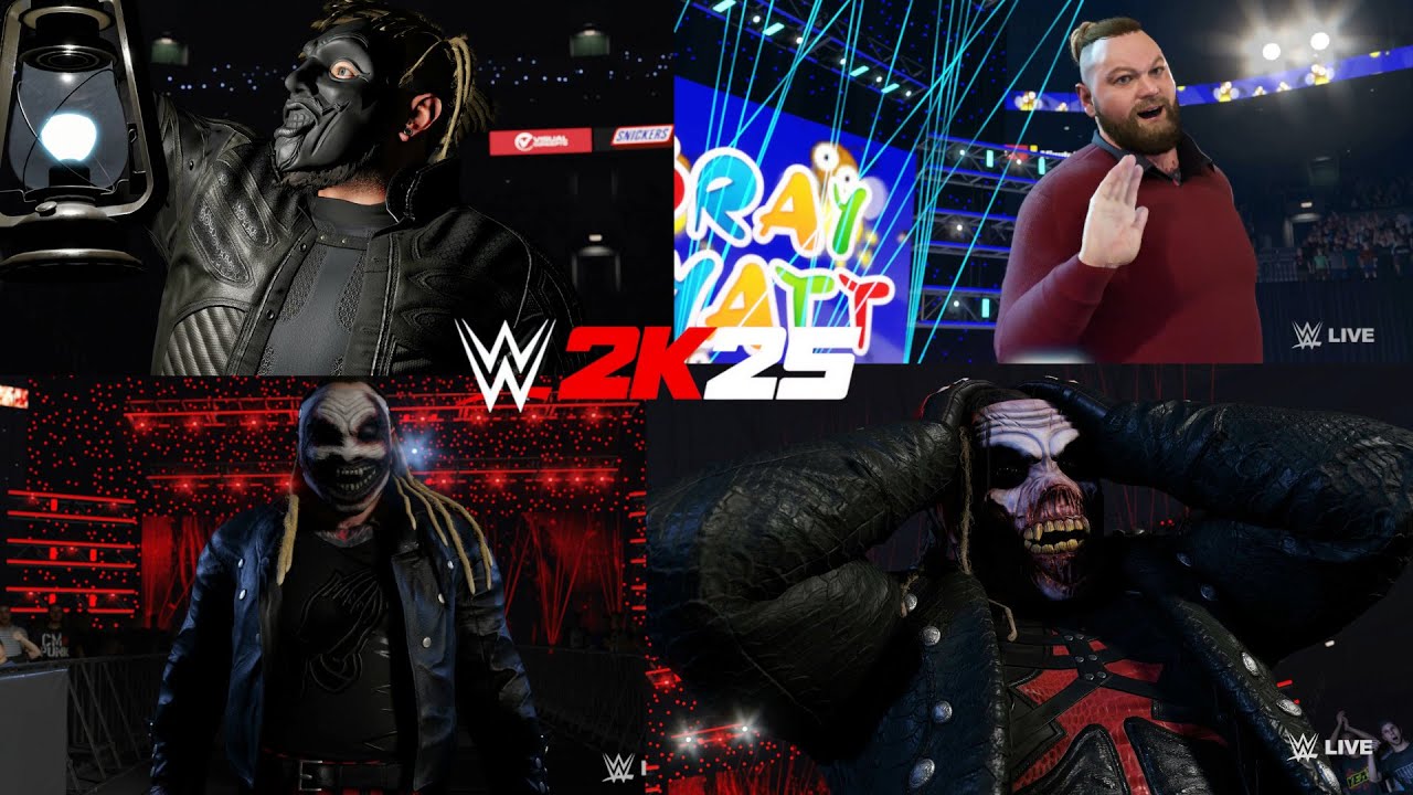 WWE 2K25 - All Versions Of Bray Wyatt The Fiend ENTRANCES (PS5)
