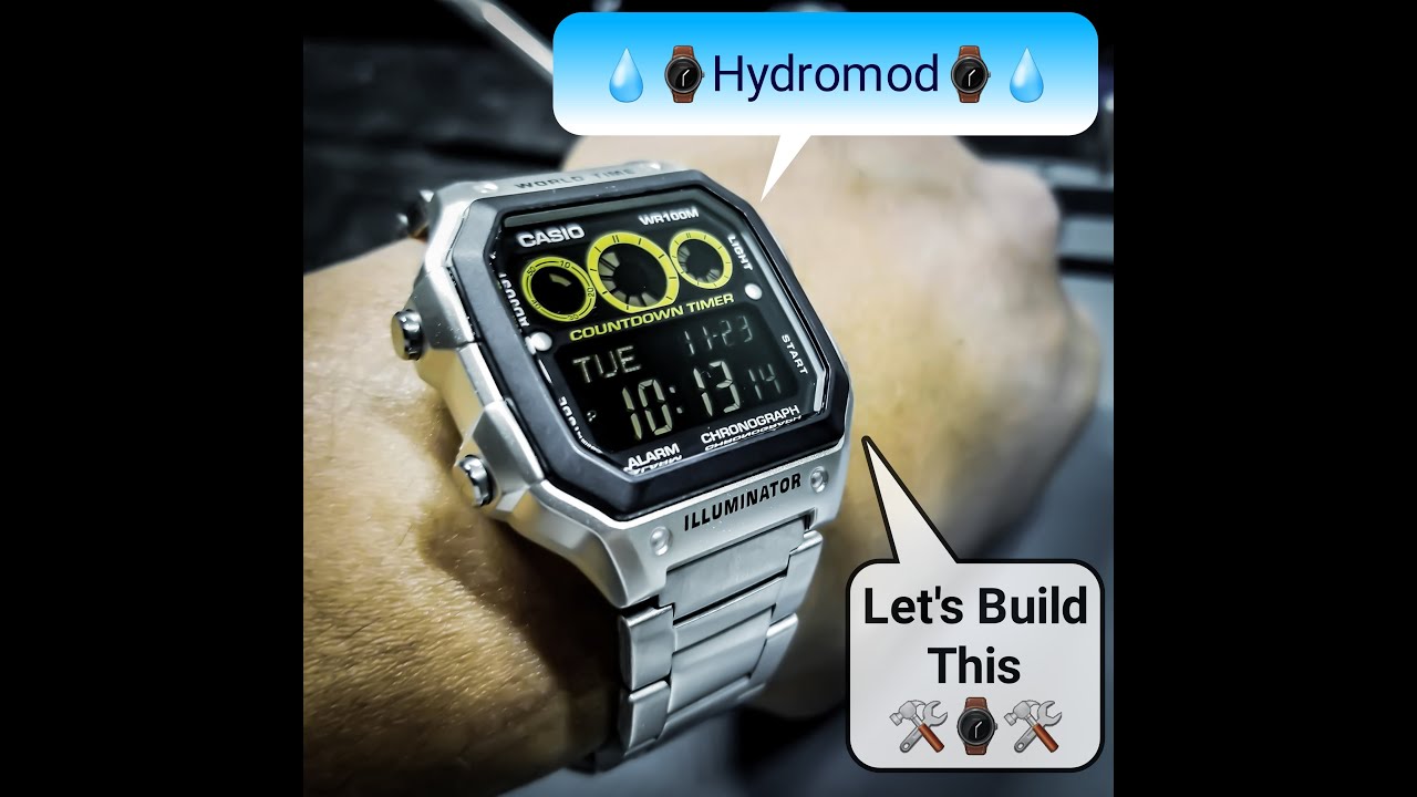 [Modified Casio] Casio World Time 