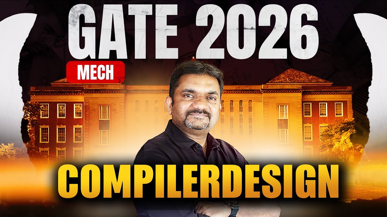 COMPLIER DESIGN | GATE 2026 | FREE LIVE | GATE 1ST RANK മേടിക്കണ്ടേ |BTech Tutor