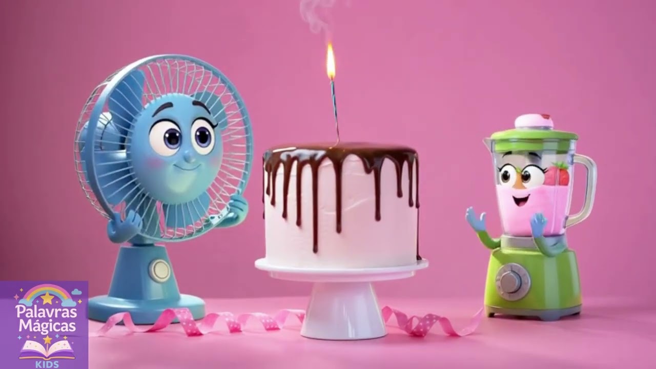 O Aniversário do Brisinha 🎂| Palavras Mágicas Kids