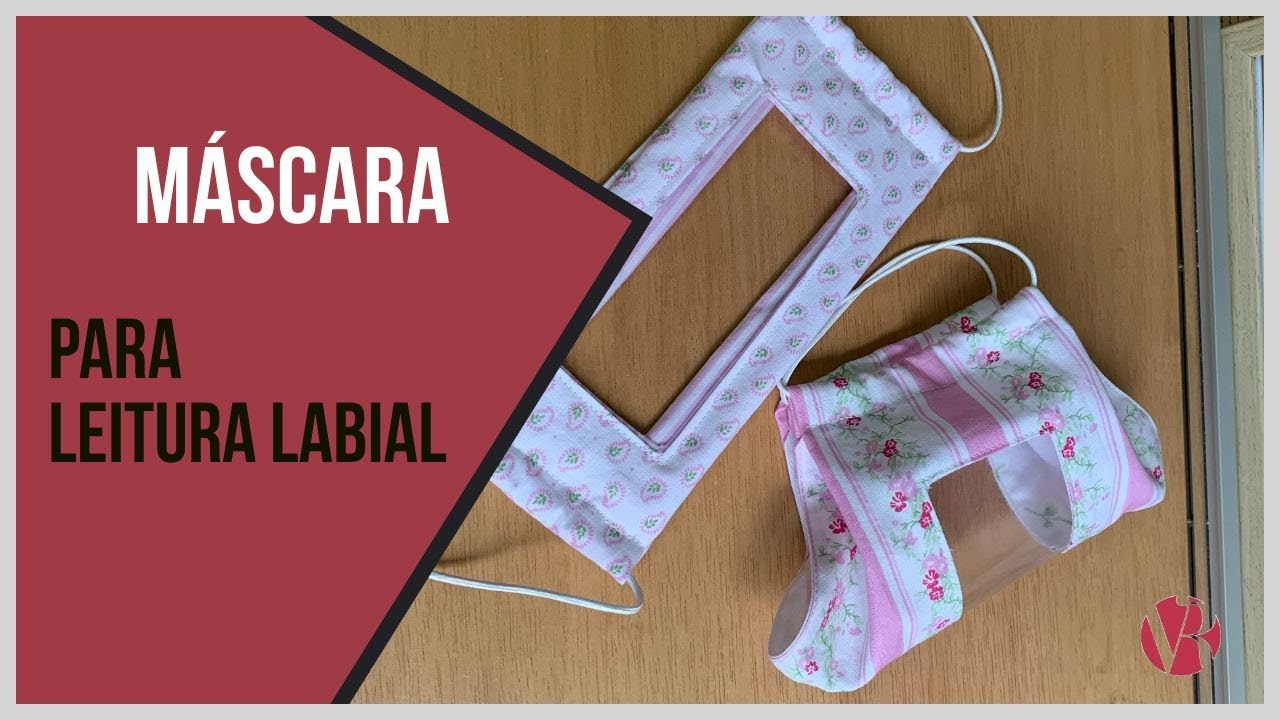 Máscara de Proteção para Facilitar comunicação com Deficientes Auditivos | Aprenda como Fazer HOJE!
