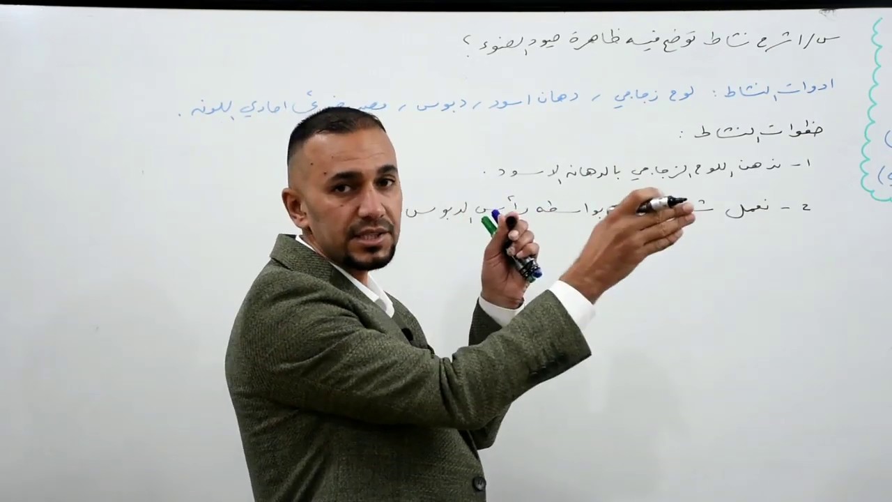 محاضرة رقم 6 / محزز الحيود /  الفصل الرابع / فيزياء السادس العلمي