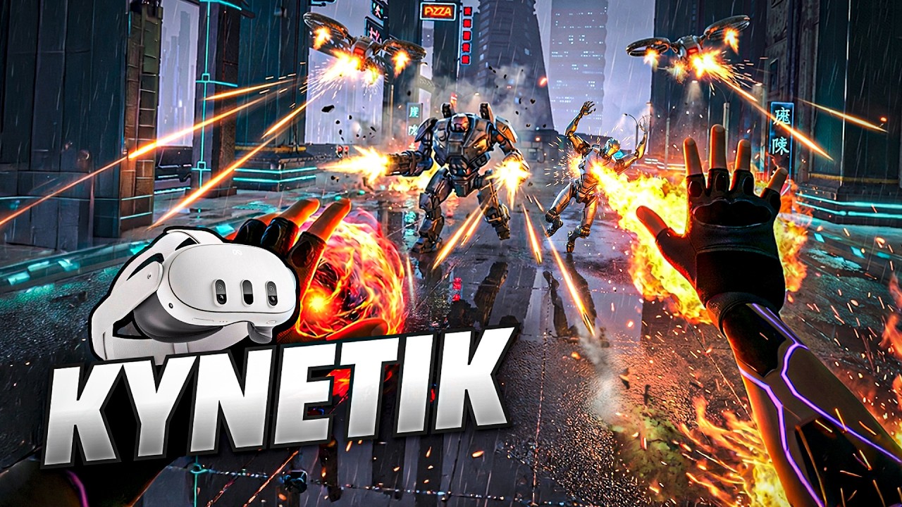 Kynetik - Геймплей Meta Quest 3 | Первые минуты [Без комментариев]