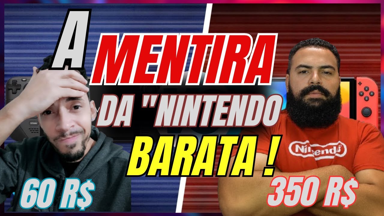Me responda, pra vc a Nintendo é acessível? 
