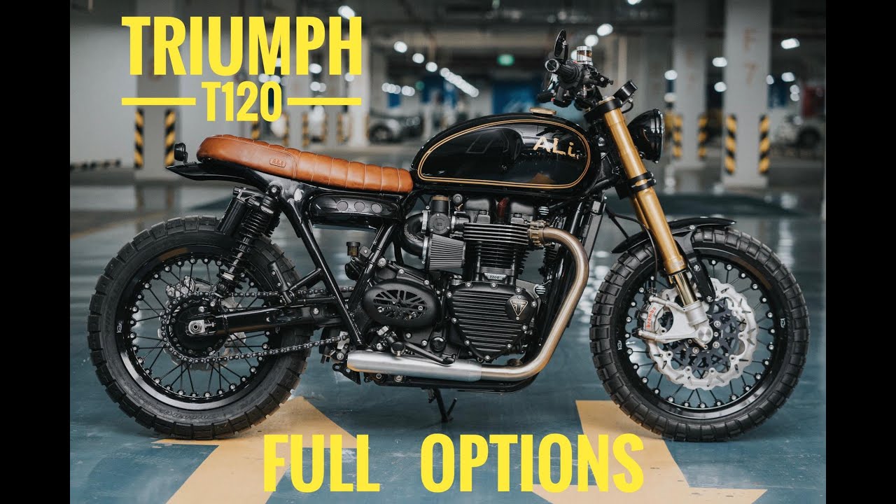 Triumph T120 customs FULL OPTIONS by CBC Workshop
