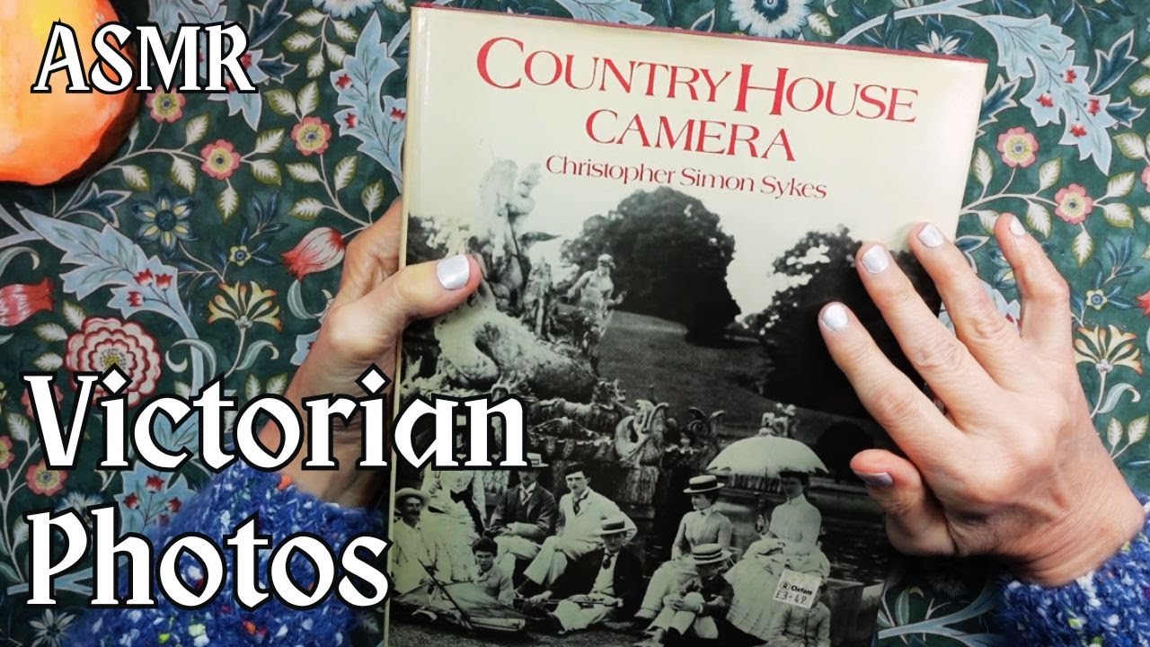 ASMR | Old Victorian Photographs from Country Houses in Britain - Whispered Book Browse