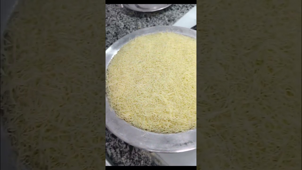 Ev Yapımı Künefe | Farklı Peynirle Deneme
