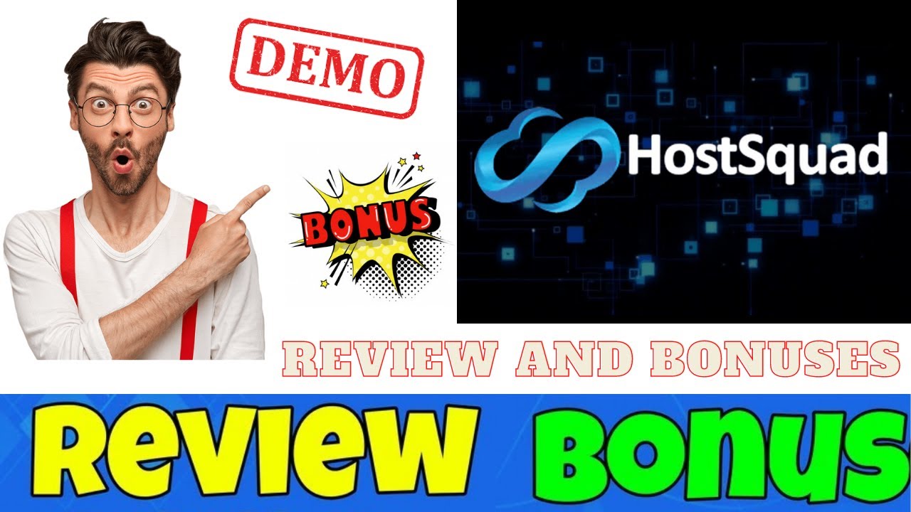HostSquad Review & Demo💎 Host Unlimited Websites💎 HostSquad Bonuses💎 Host Squad Review And Bonuses💎💎