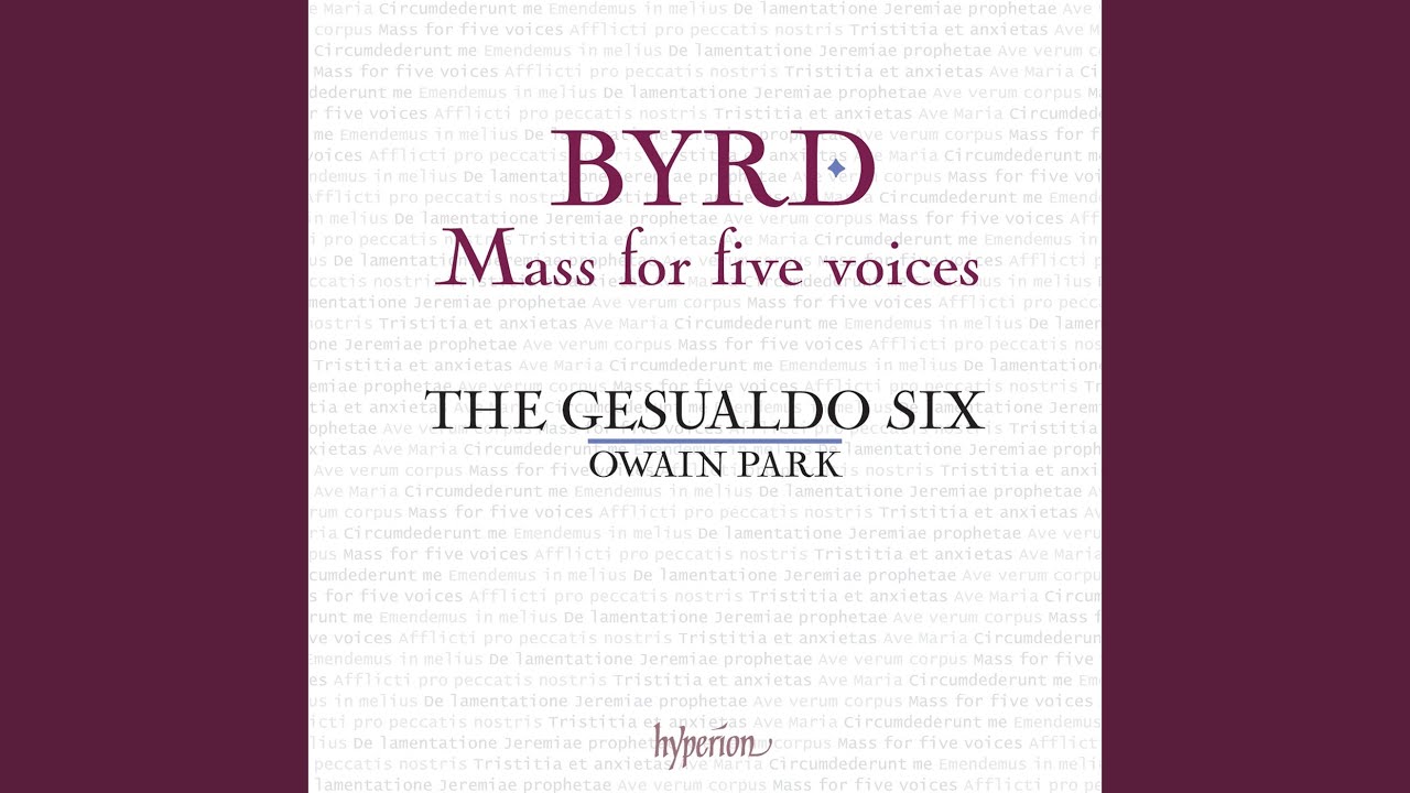 Byrd: Tristitia et anxietas a 5 (Cantiones Sacrae, 1589) : I. Tristitia et anxietas