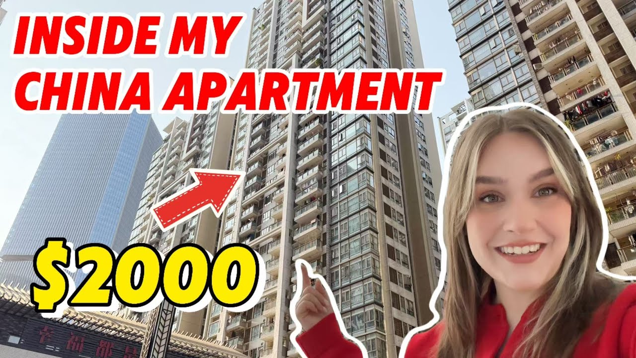 Tour my 3-bedroom 2 bath apartment in China. Some things just make sense!