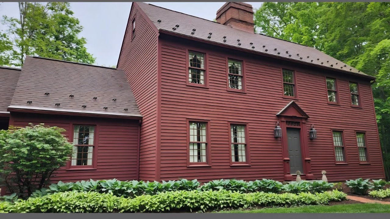 STUNNING HOME TOUR! Decorate with Antiques, Americana, Primitives, Colonial Saltbox Tina Parsons 