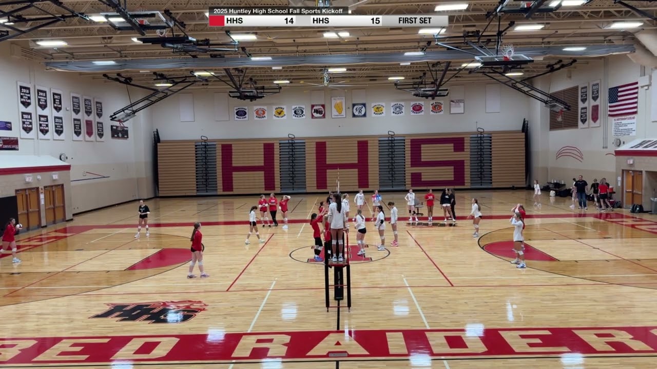 8/22/2025 - Huntley High School Fall Sports Kickoff - Girls Volleyball Scrimmage