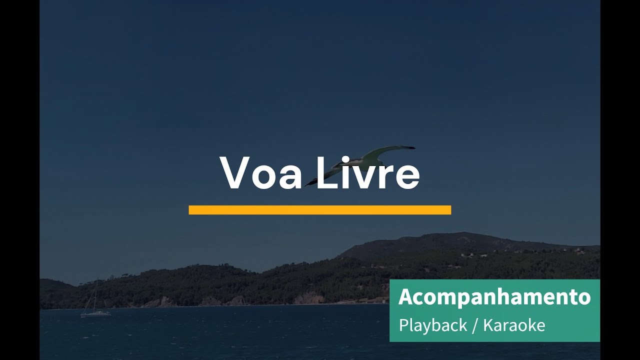 Voa livre (Ednaldo Mendes - Acompanhamento / Playback / Karaoke)