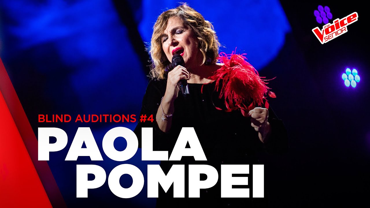 Paola Pompei - “L’ amore si odia” | Blind Auditions #4 | The Voice Senior Italy | Stagione 2