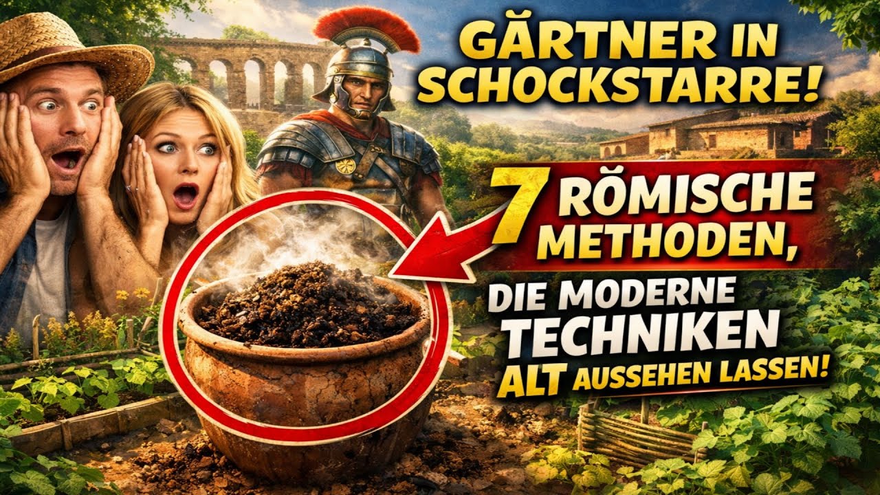 Gärtner in Schockstarre: 7 Römische Methoden, die moderne Techniken ALT aussehen lassen