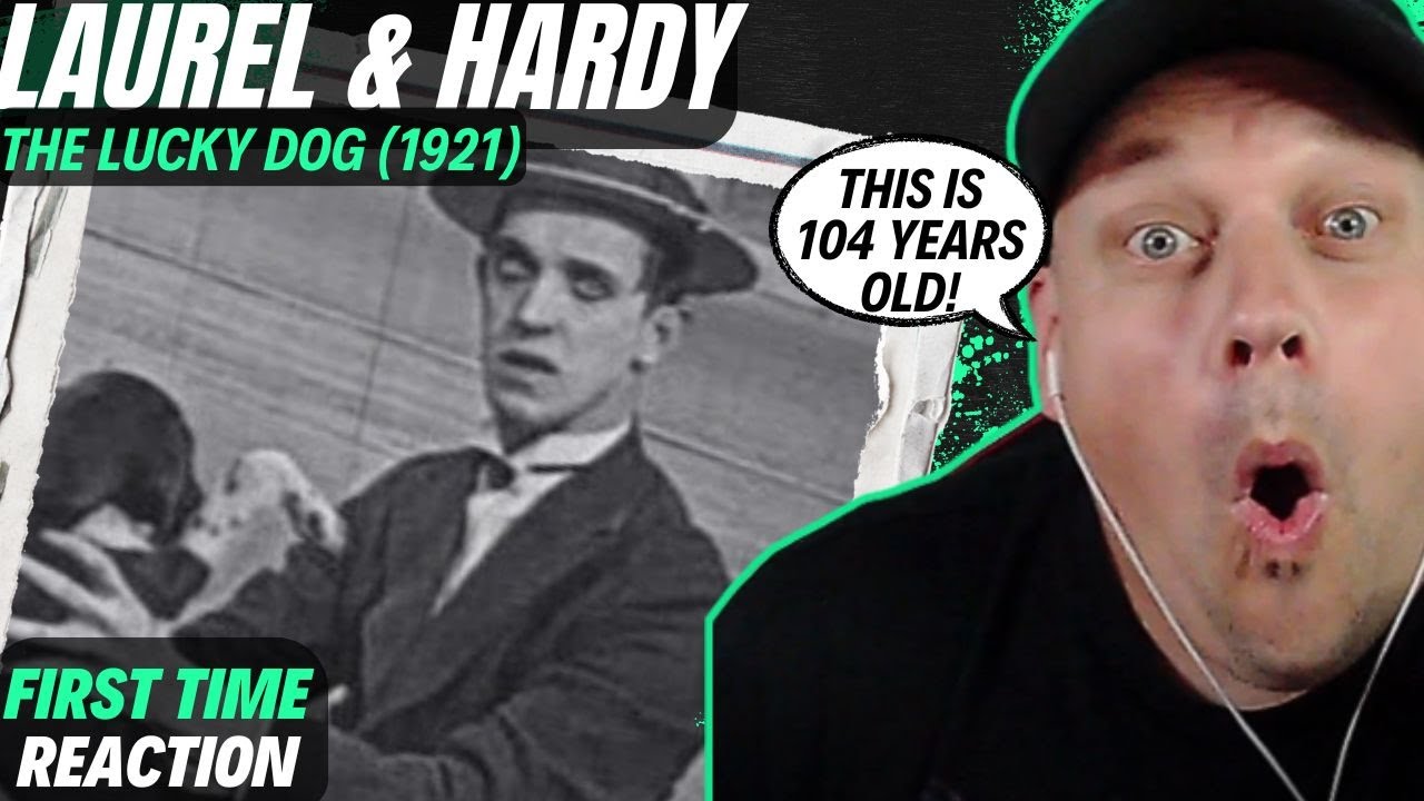 LAUREL & HARDY'S First Film ' The Lucky Dog ' is 104 Years OLD!!! | UK 🇬🇧