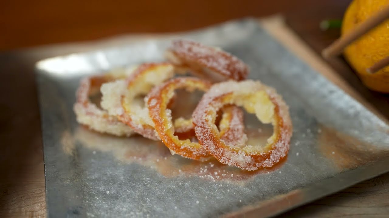 How to make Yuzu citrus peel candy