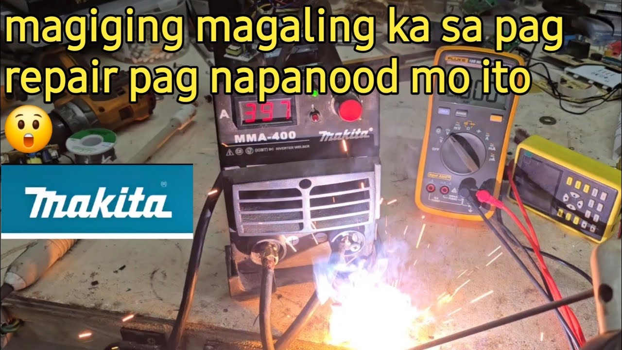 Makita wilding machine  walang power, convert 4wires module