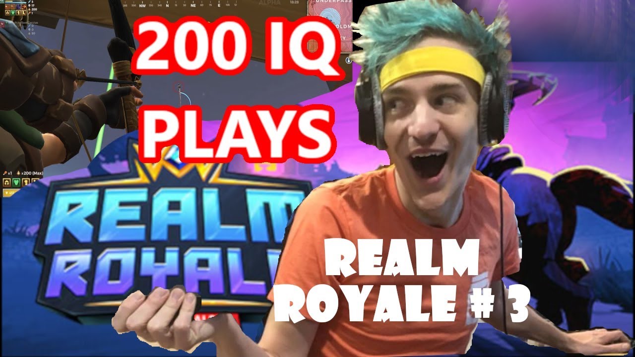 Realm Royale #3 Funny and Best Moments | Top 200 IQ Outplays