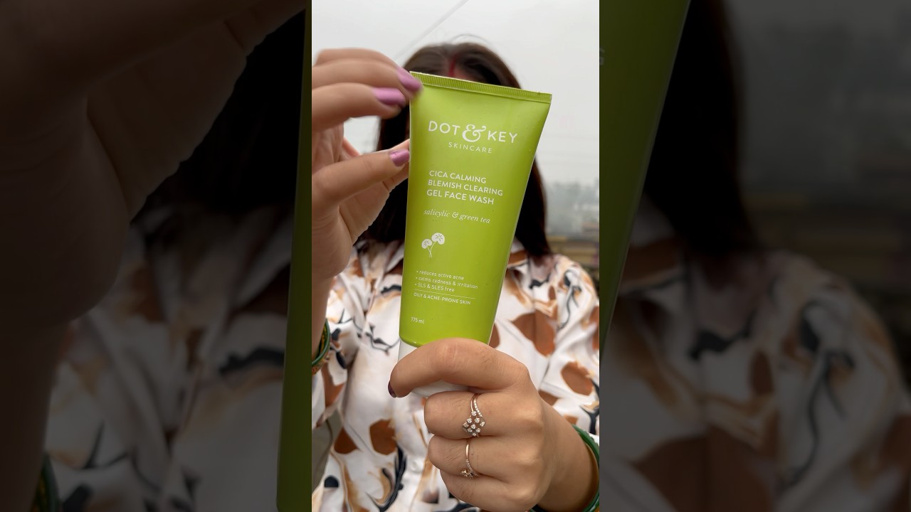 Dot & key facewash ph testing #ph #skincare #test #review