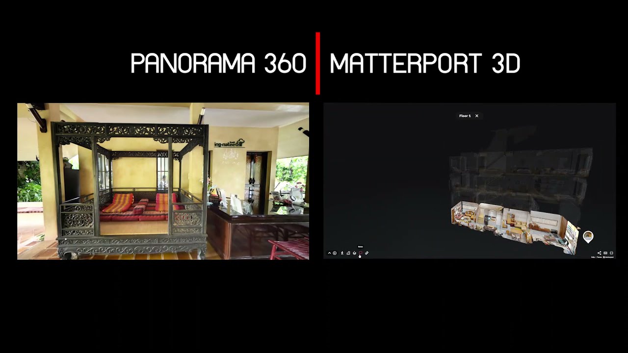 Pano360 VS Matterport
