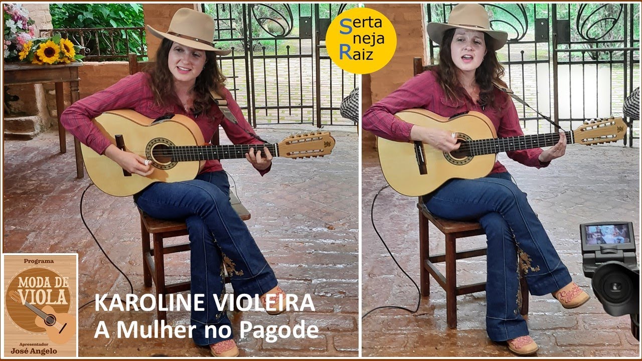 A Mulher no Pagode (Karoline Violeira) Sertaneja Raiz (Jos&eacute; Angelo)