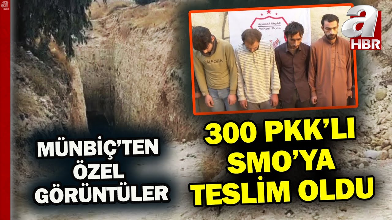 PKK'lılar Münbiç'teki tünellerde SMO tarafından yakalandı! | A Haber
