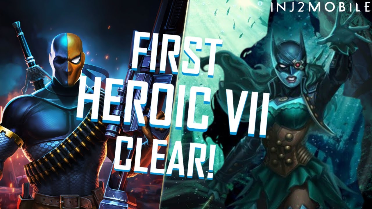 Finally Beating Heroic 7! (The Last Contract) | Injustice 2 Mobile