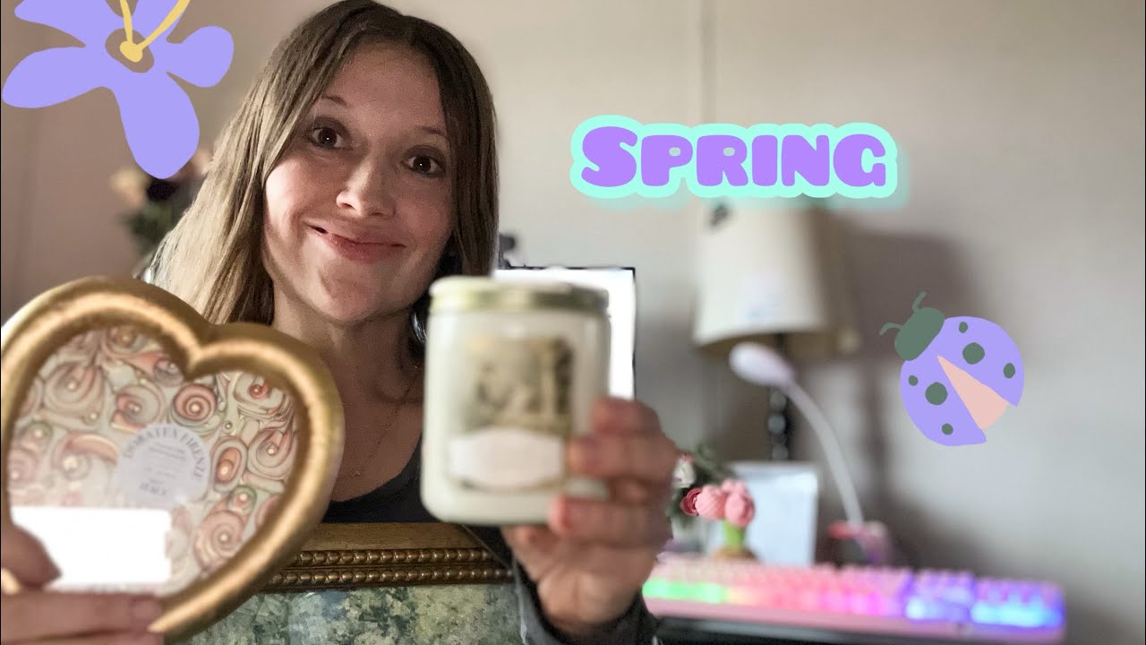 Bubbly B ASMR| Spring Mini TJ Maxx Overhaul with Variety of Trigger Tingles| Soft Calm whispers 🪷🪻🐞