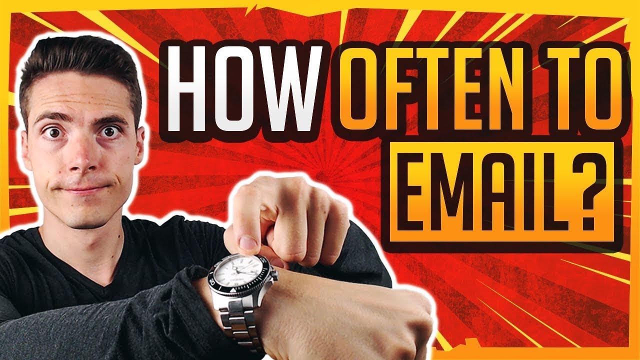 How Often Should I Email My Email List? (for maximum SALES)