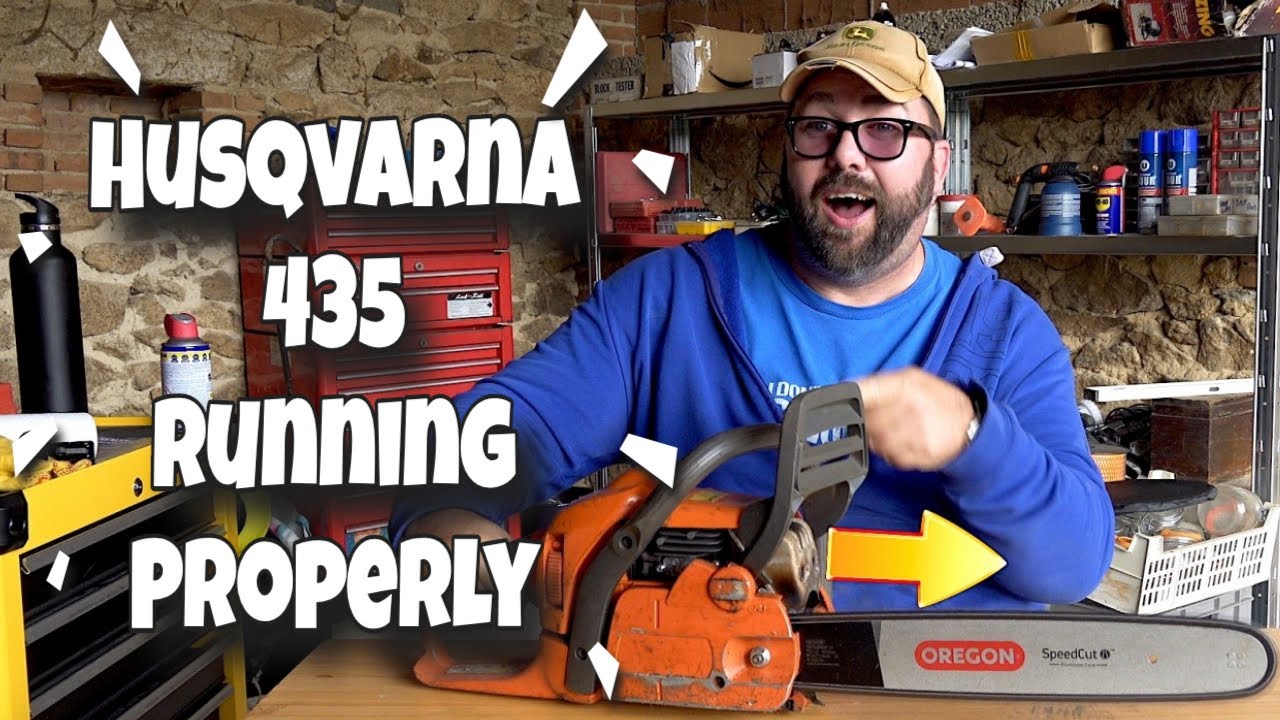 Husqvarna 435 работает нормально — установлена ​​правильная катушка.