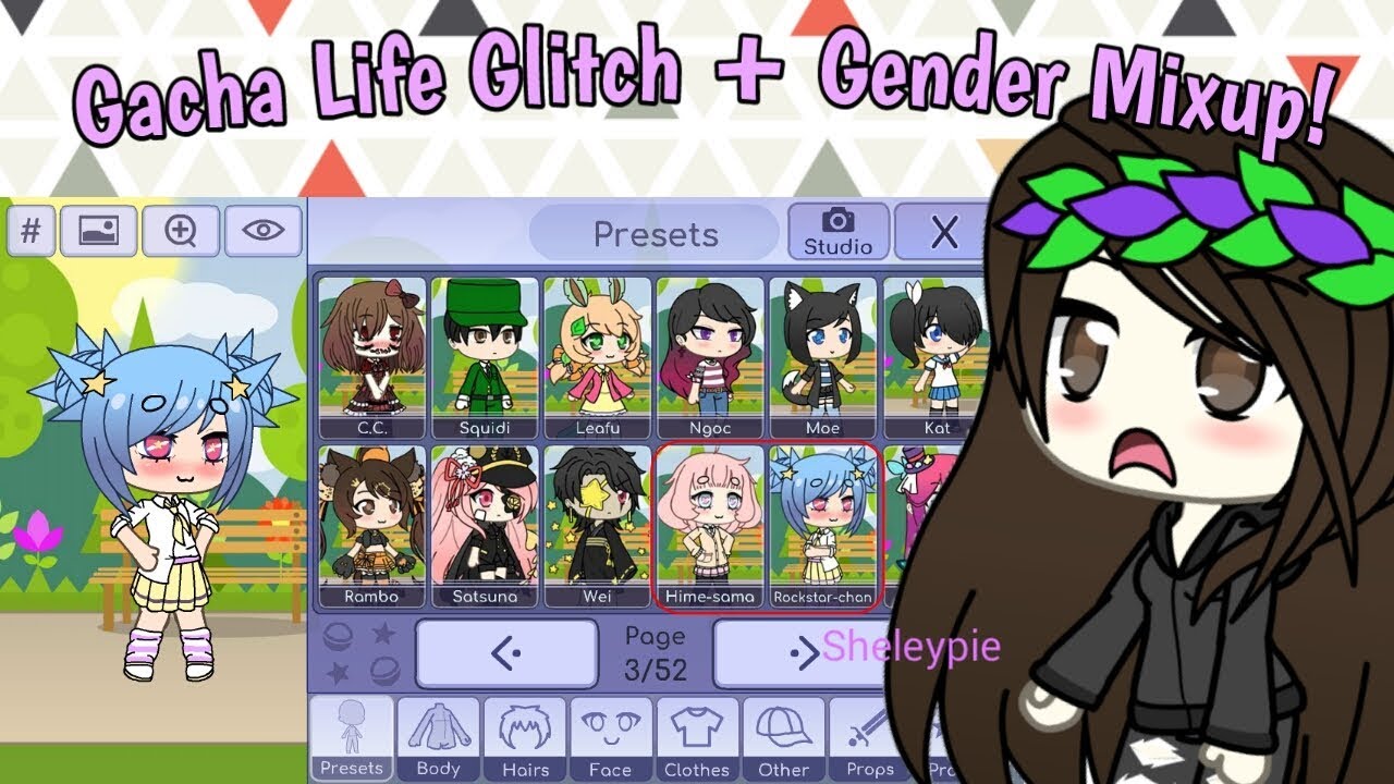 Gacha Life Glitch, Gender Mixup + Shout Out