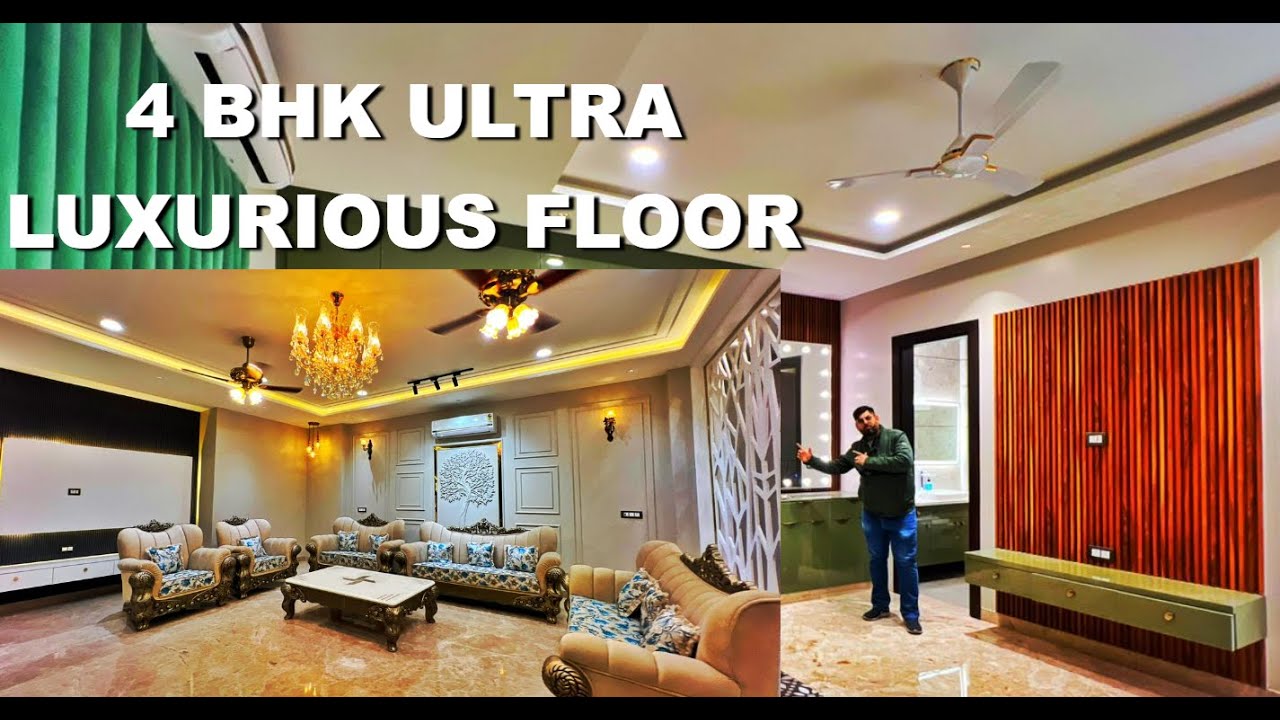 Ultra Luxurious (340 SQ YD) 4BHK Builder Floor in Paschim Vihar | Luxury House | 9891556069 #luxury