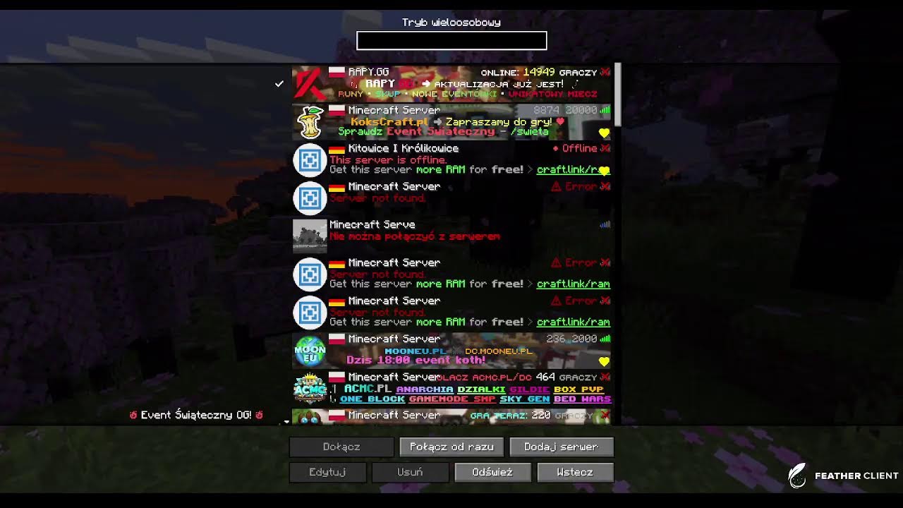 Gramy na MOONEU.PL | Live 1 