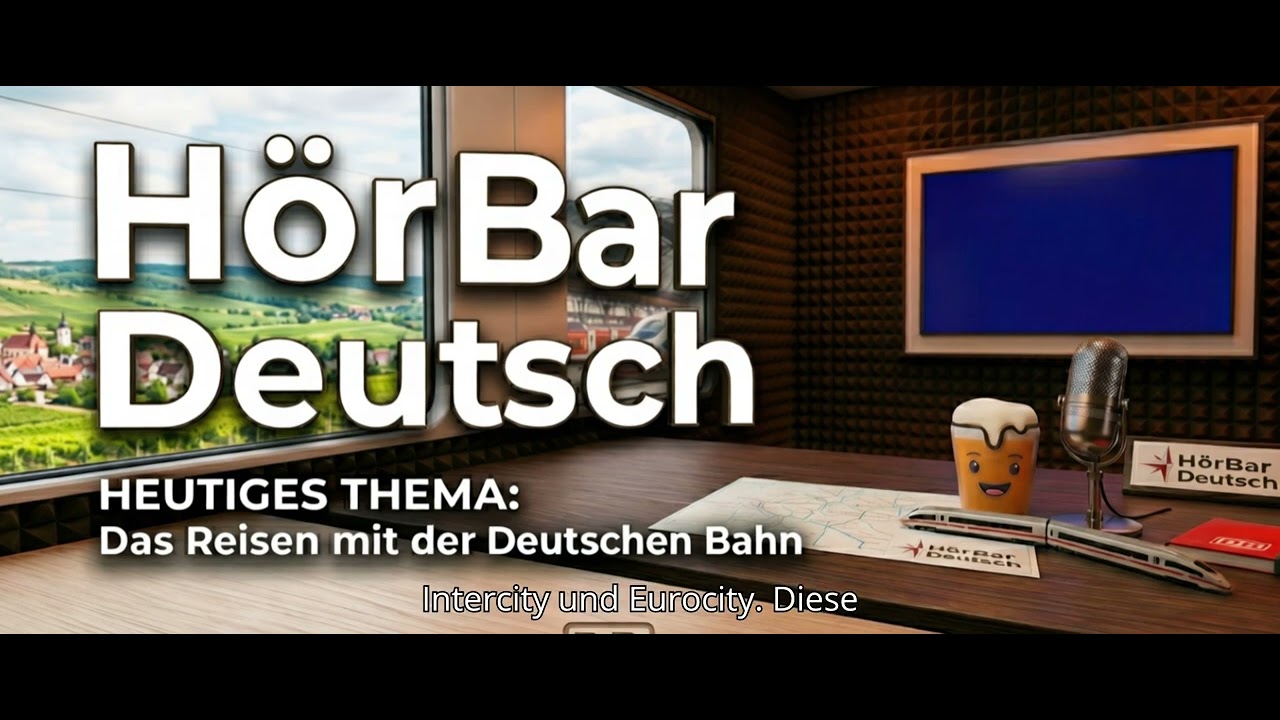 B1 - B2: Das Reisen mit der Deutschen Bahn 🌍